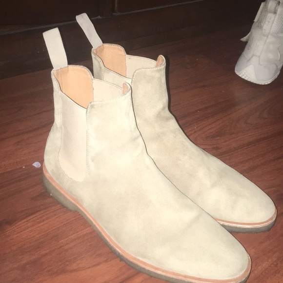 new republic tan chelsea boots